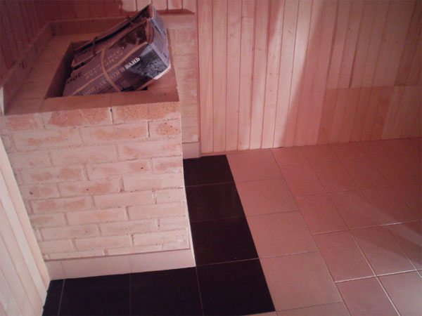 Кирпичная каменка